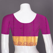 Purple Kanjivaram Vegan Silk Saree 10073895