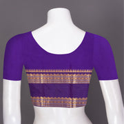 Maroon Kanjivaram Vegan Silk Saree with Contrast Pallu 10073874