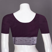 Green Kanjivaram Vegan Silk Saree with Contrast Pallu 10073878