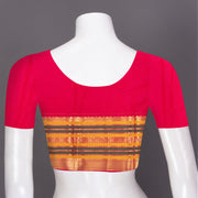 Dual Tone Brown Kanjivaram Vegan Silk Saree with Contrast Pallu 10073870