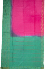 Pink Semi Tussar Saree with Zari Border 10078214