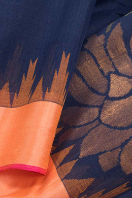 Handloom Andhra Kuttu Khadi Jamdani Cotton Saree 10036134