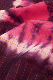  Pink Handcrafted Sungudi Cotton Saree 10074934