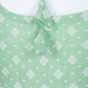 Mint Green Banarasi Cotton Blouse