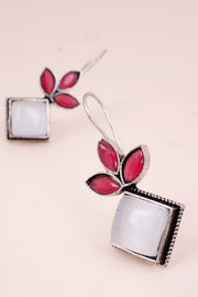 Oxidised Hoop Earring