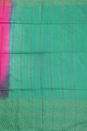 Pink Semi Tussar Saree with Zari Border 10078214