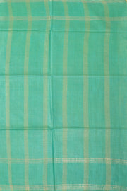Pink Semi Tussar Saree with Zari Border 10078211