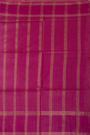 Sage Green Semi Tussar Saree with Zari Border 10078210