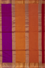 Red Maheshwari Silk Cotton Saree 10075242