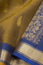 Brown Kanjivaram Pure Silk Saree 10076102