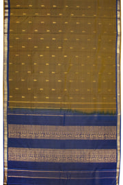 Brown Kanjivaram Pure Silk Saree 10076102