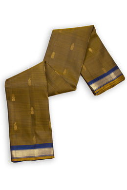 Brown Kanjivaram Pure Silk Saree 10076102