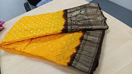 Handloom Bandhani Silk Saree 10062808