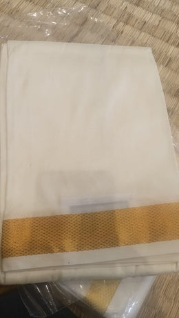 Pure Silk Dhoti Angavastaram 10072406