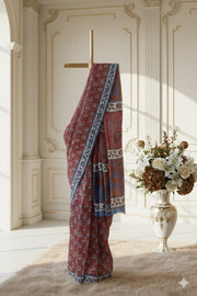 Maroon Vanaspathi Modal Silk Saree 10072293