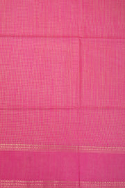 Yellow Semi Tussar Saree with Zari Border 10078213