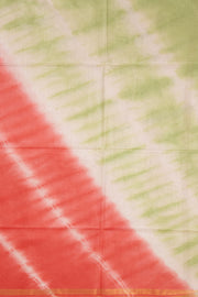 Green Shibori Dye Semi Tussar Saree 10078223