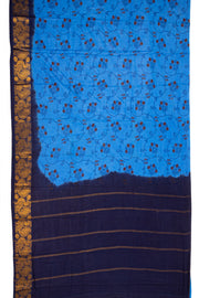 Light Blue Sungudi Saree 10078066