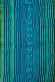 Hand Block Printed Silk Saree 10057398