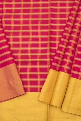 Universal Size Pure Zari Kanchipuram Pattu Pavadai Material 10050960