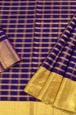 Universal Size Pure Zari Kanchipuram Pattu Pavadai Material 10054686