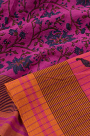 Hand Block Printed Cotton Saree 10057404