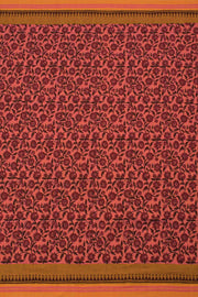 Hand Block Printed Cotton Saree 10057403