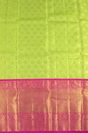 Universal Size Pure Zari Kanchi Pattu Pavadai Material 10055457