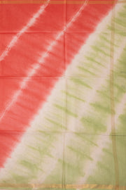 Green Shibori Dye Semi Tussar Saree 10078223