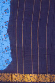 Light Blue Sungudi Saree 10078066
