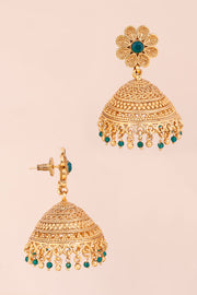 Gold Plated Jhumka Earring