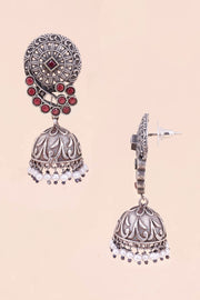 Oxidised Ethnic Jhumka Earring