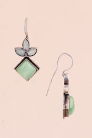 Oxidised Hoop Earring