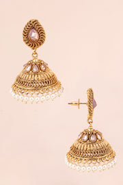 Gold Plated Jhumka Earring