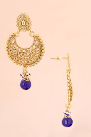 Gold Plated Chandbali Earring