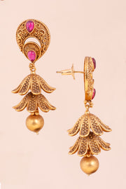 Gold Plated Jhumka Earring