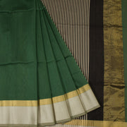 Myrtle Green Handloom Maheswari Silk Cotton Saree 10062616