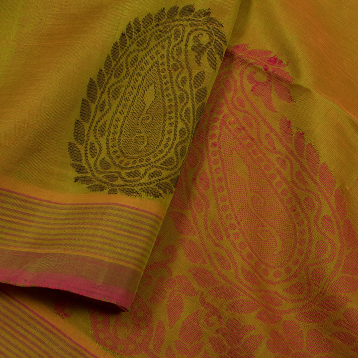 Handloom Kanchi Silk Cotton Saree 10055312