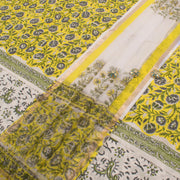 Sanganeri Hand Block Printed Cotton Salwar Suit Material 10056586