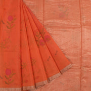 Printed Handloom Chanderi Silk Cotton Saree 10055905