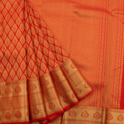 Handloom Pure Zari Kanjivaram Silk Saree 10056046