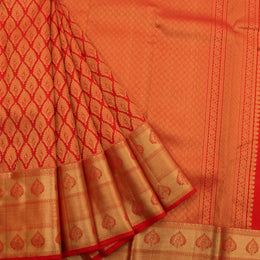 Handloom Pure Zari Kanjivaram Silk Saree 10056046
