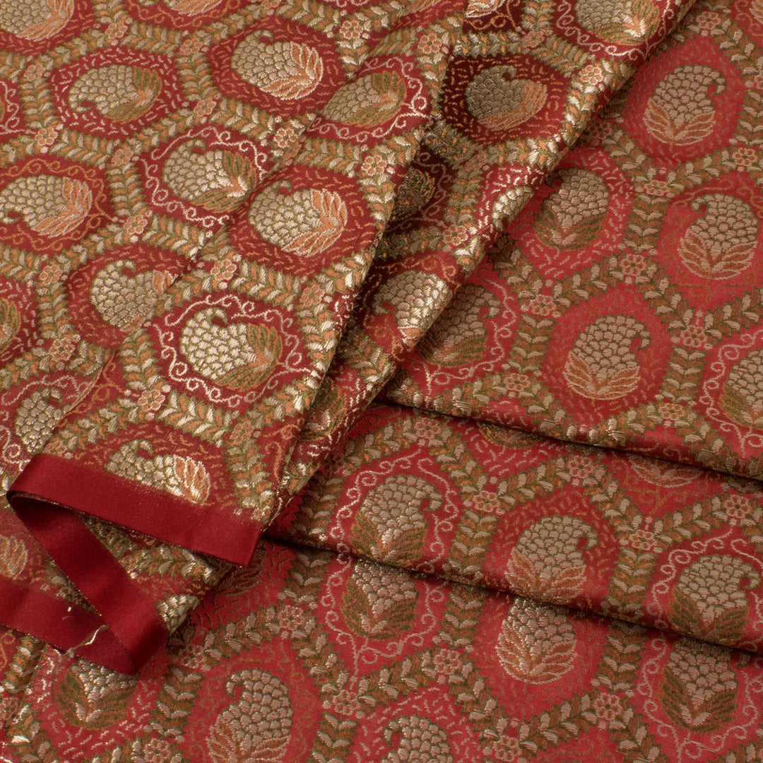 Handloom Banarasi Silk 2.5 m Kurta Material
