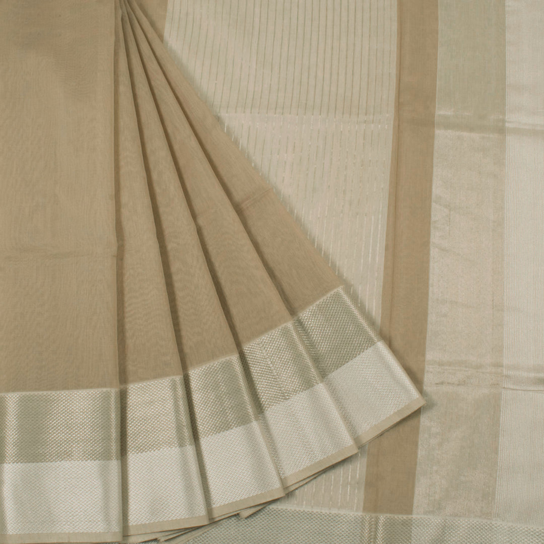 Handloom Maheshwari Silk Cotton Saree 10057321