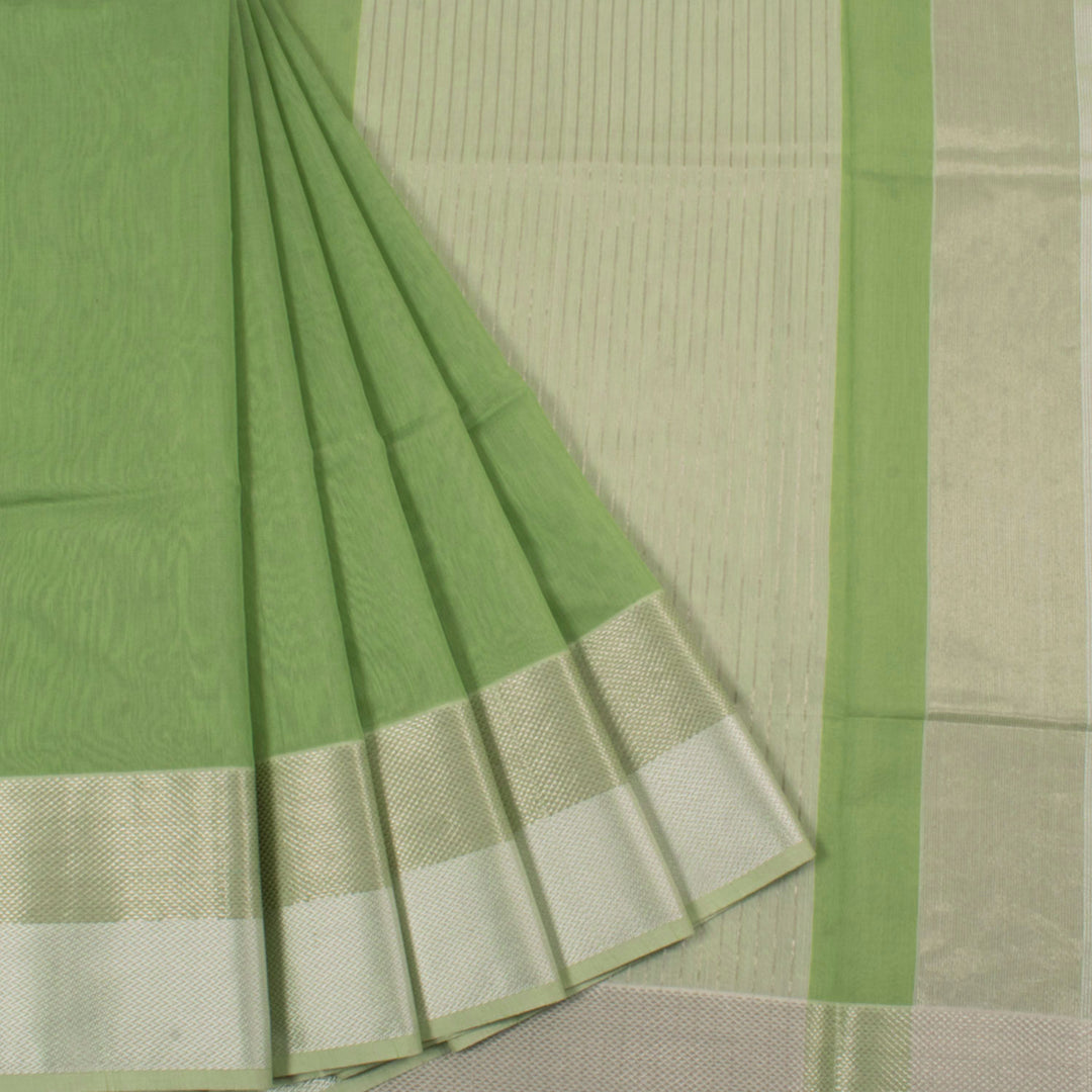 Handloom Maheshwari Silk Cotton Saree 10057322
