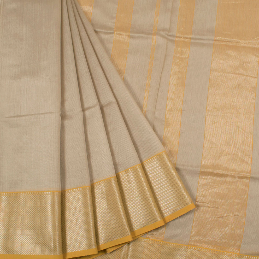 Handloom Maheshwari Silk Cotton Saree 10057325