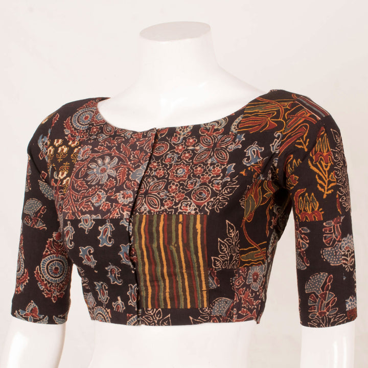 Ajrakh Printed Patch Work Blouse