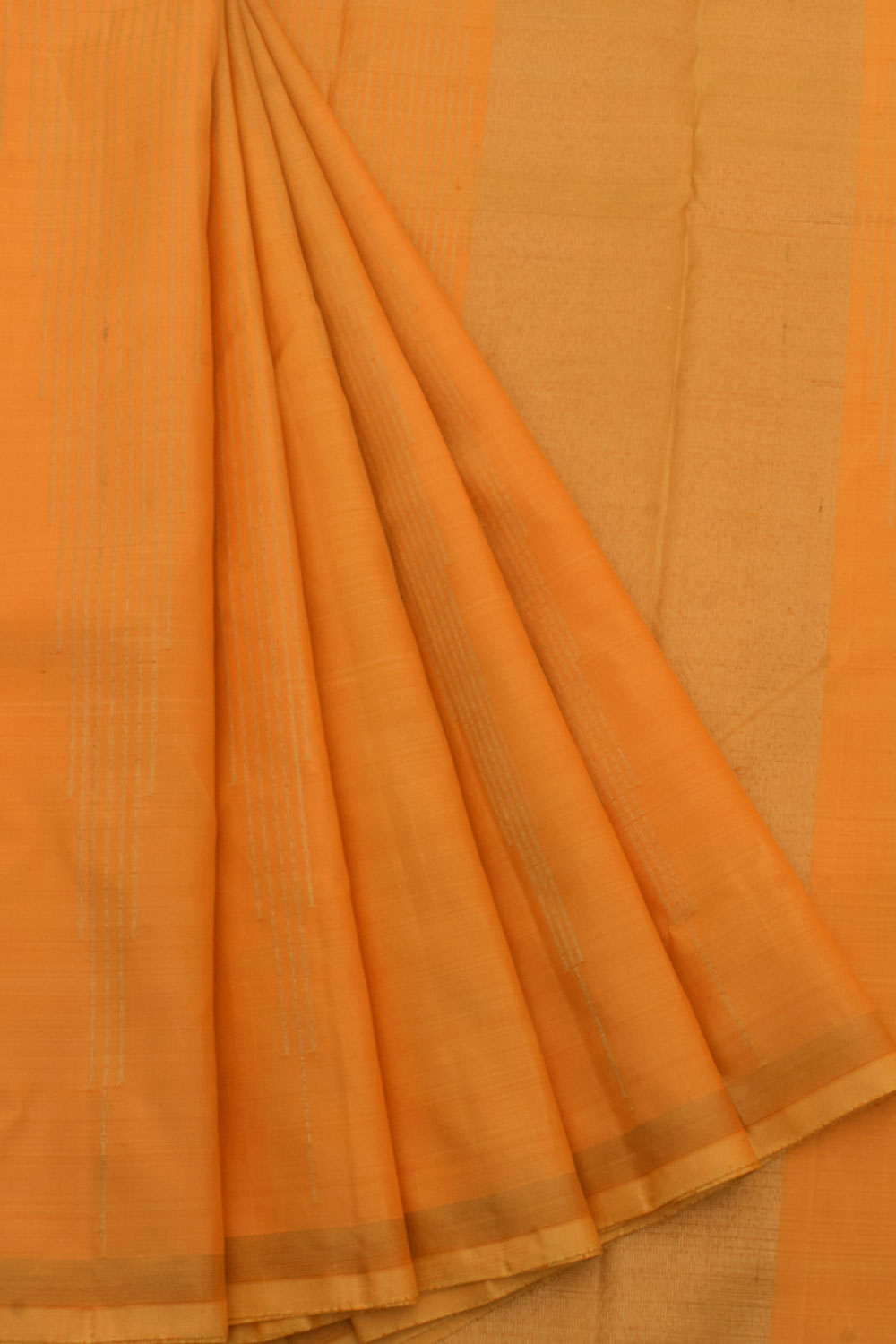 Handloom Pure Zari Kanjivaram Silk Saree with Zari Stripes Design