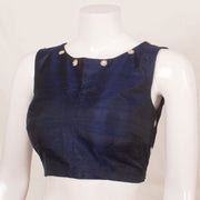 Sequin Embroidered Raw Silk Blouse 10057861