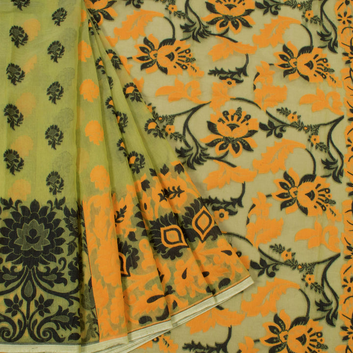 Handloom Jamdani Style Cotton Saree 10054721